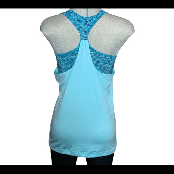 Active Wear ATHLETIC WORKS blue Tail Women’s Tank Top Size SP - Picture 4 of 9